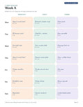 Meals Without Deciding two-week rotation